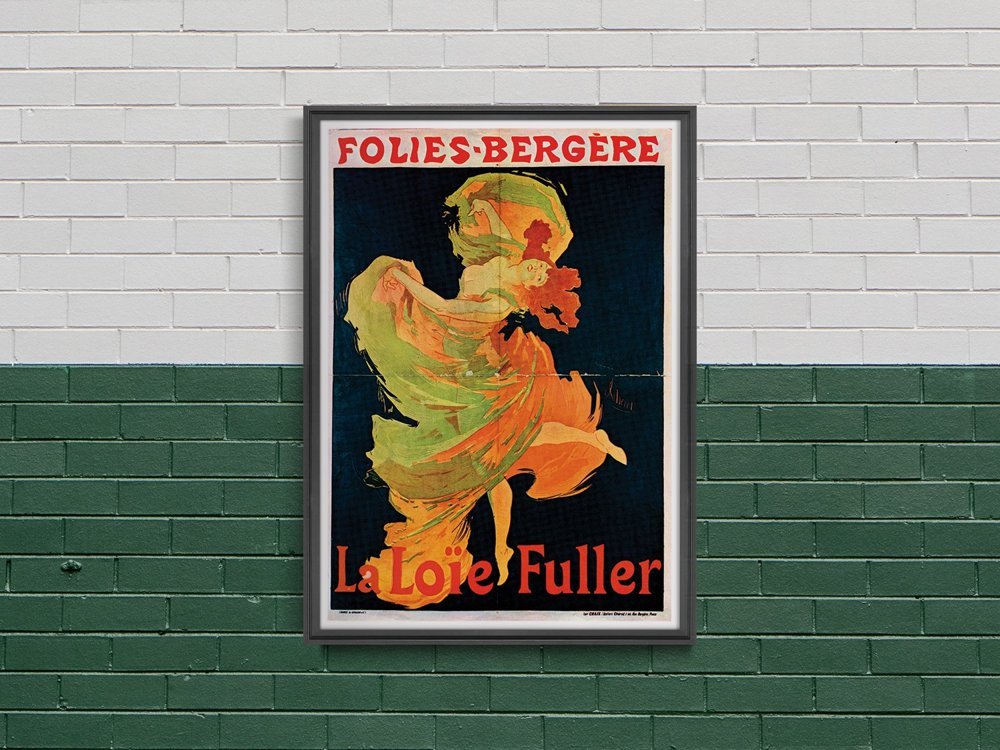 Plakat Folies Bergere, Loie Fuller