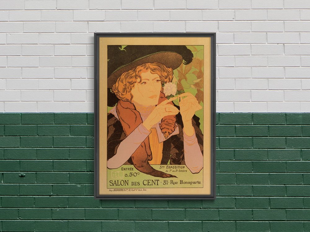 Plakat Salon des Cent, 5me Exposition