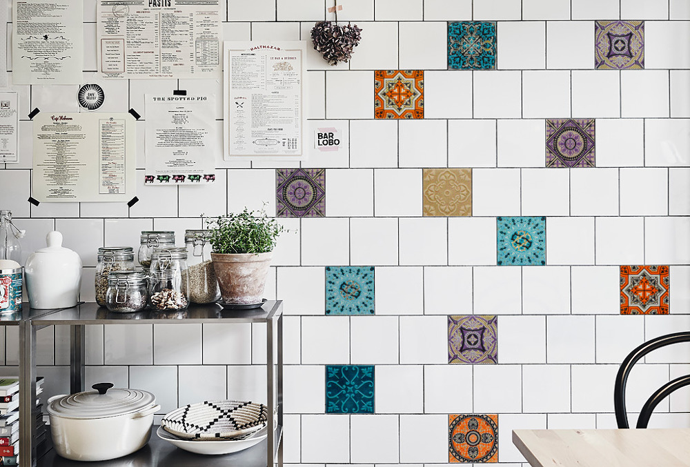 Naklejki na kafelki Tradycyjna Hiszpania