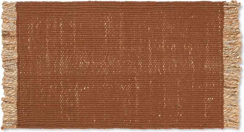 Dywan Block 50 x 80 cm brązowy