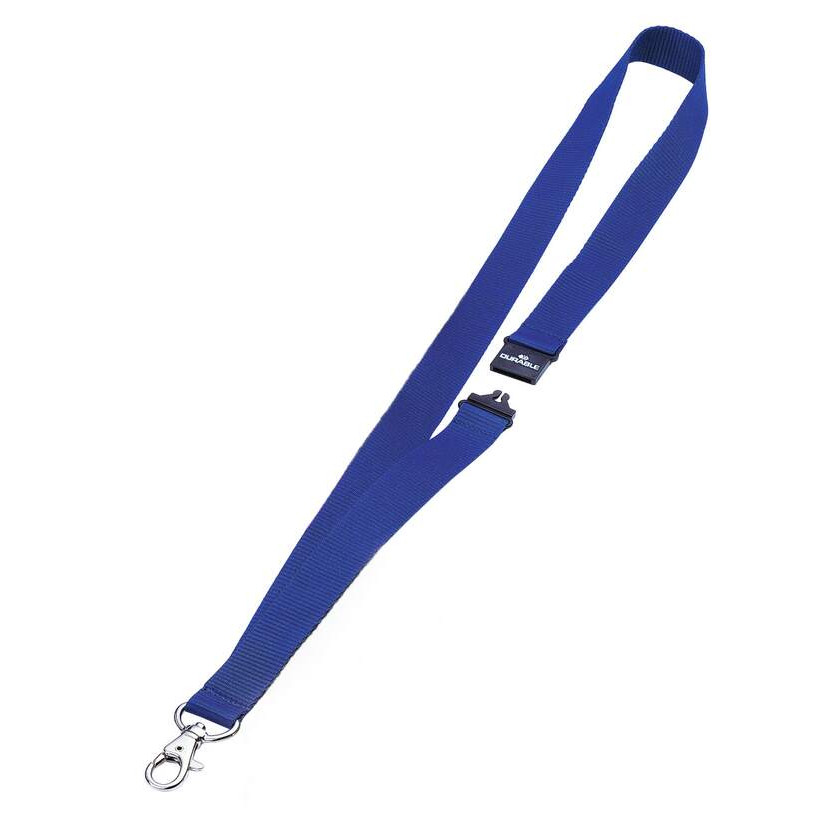 Taśma tekstylna do identyfikatorów DURABLE granatowa 813707 10szt.