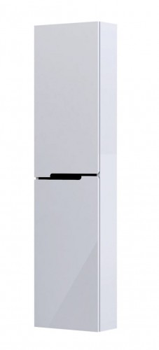 Oristo Słupek wiszący SILVER UNI 40 cm, UNIWERSALNY BIAŁY POŁYSK, LISTWA CZARNY OR33-SB1D-40-1-V6