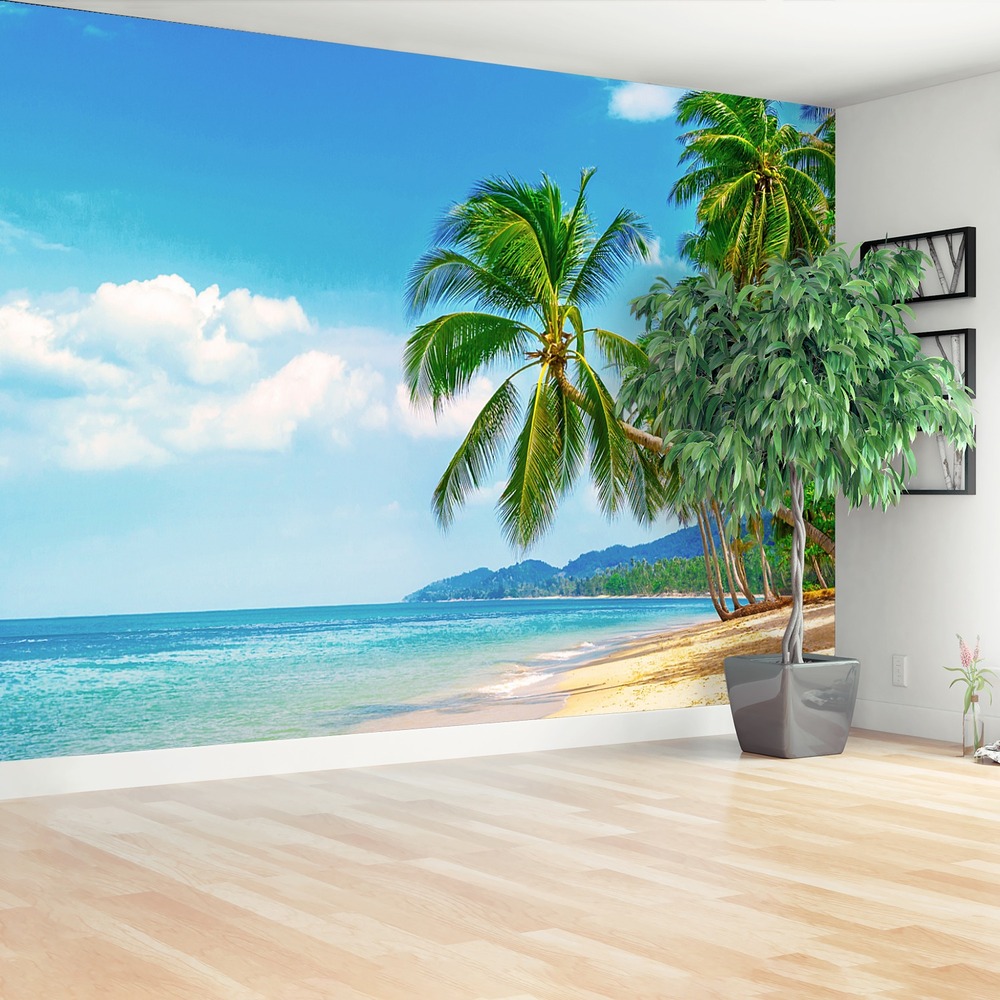 Fototapeta Plaża Palmy