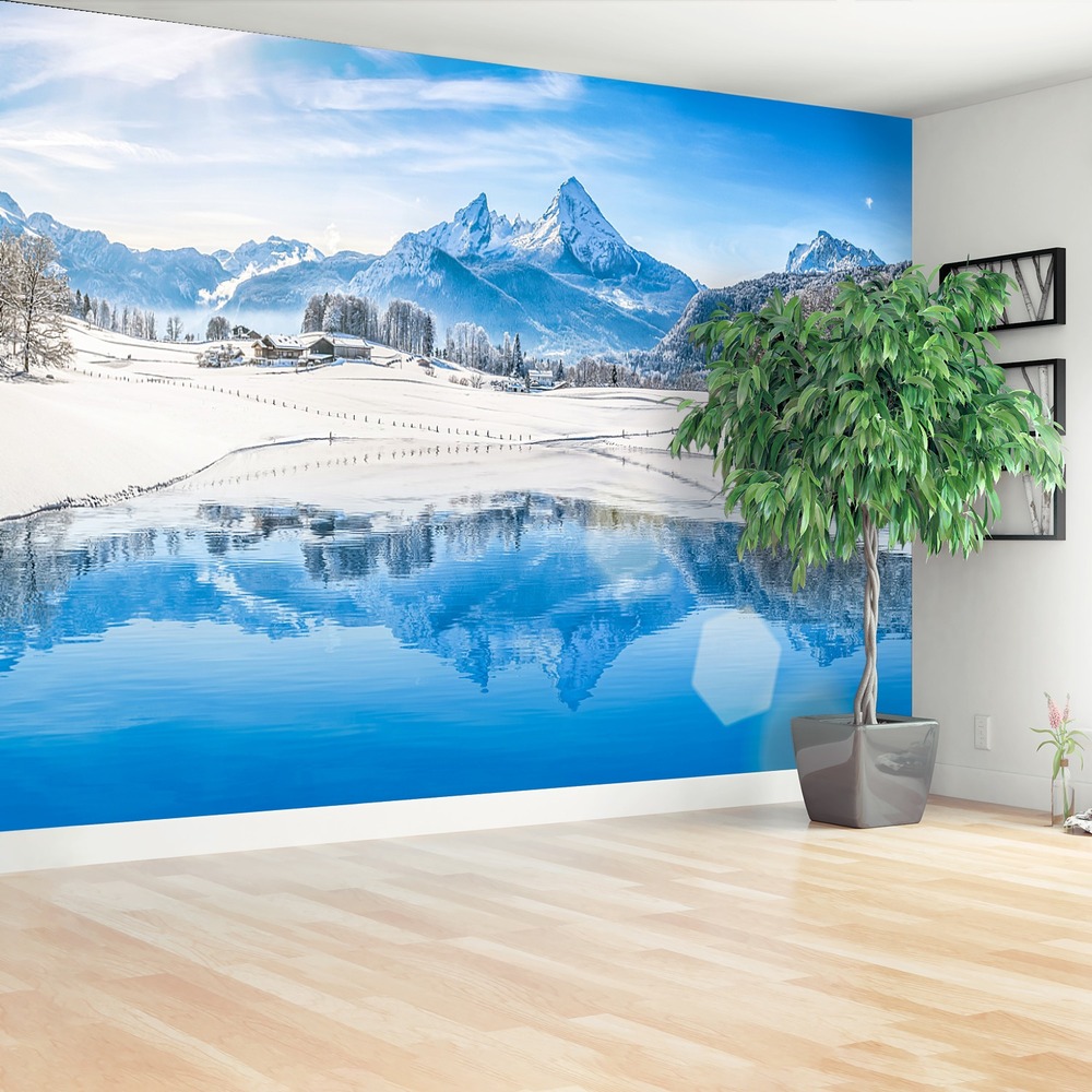 Fototapeta Zima Alpy