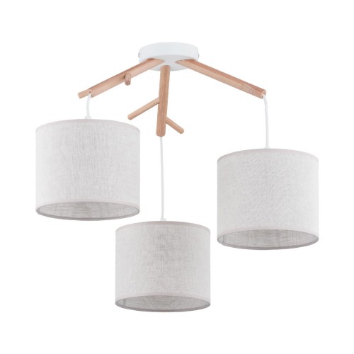 Albero Linen lampa wisząca 3-punktowa 6556