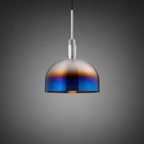 Lampa wisząca Forked Pendant Shade Large Palona Stal
