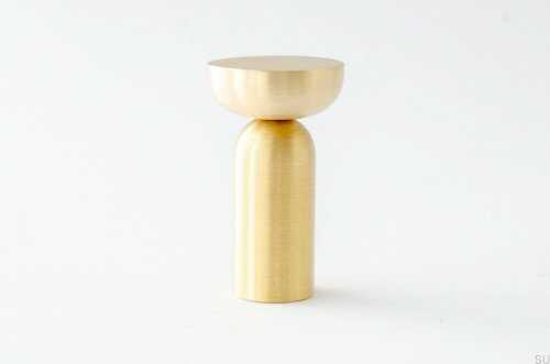 Gałka meblowa Kokeshi 52 Mosiężna Szczotkowana Nielakierowana KR31MB