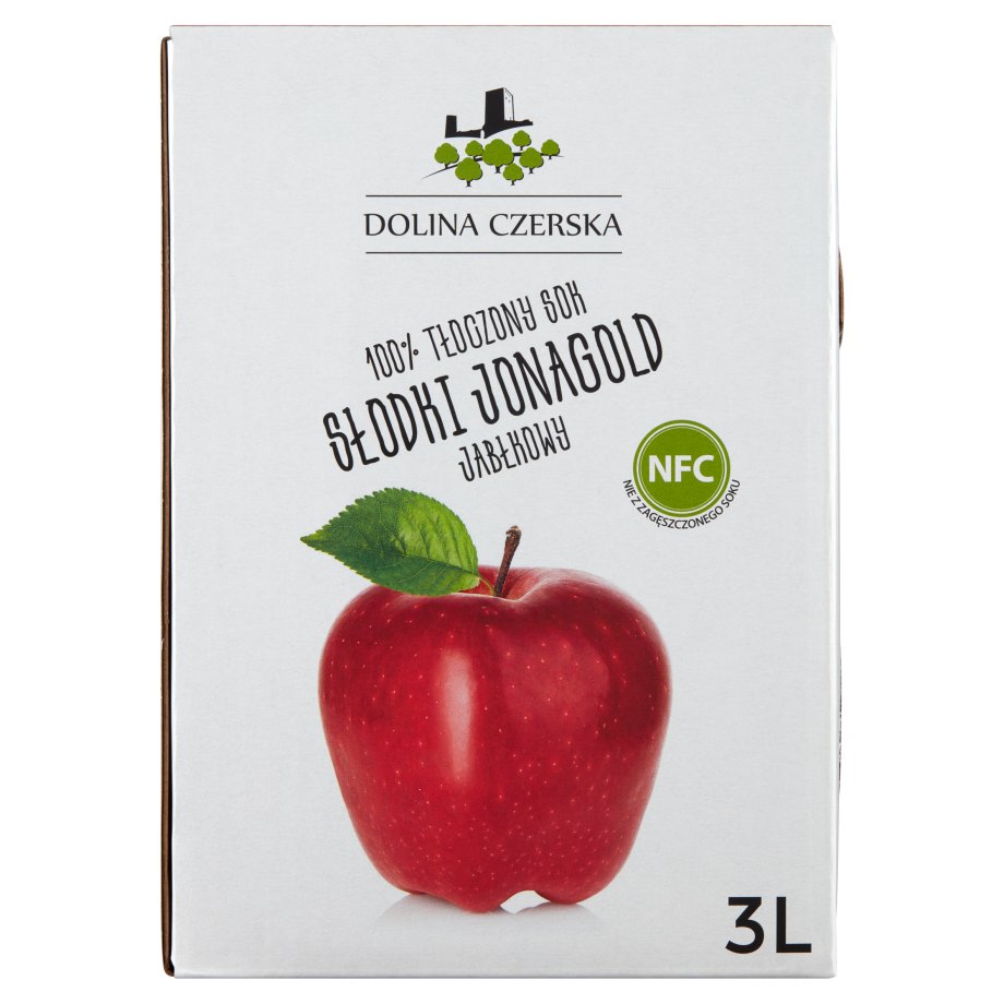 Dolina Czerska - Sok jabłkowy słodki tłoczony 100%