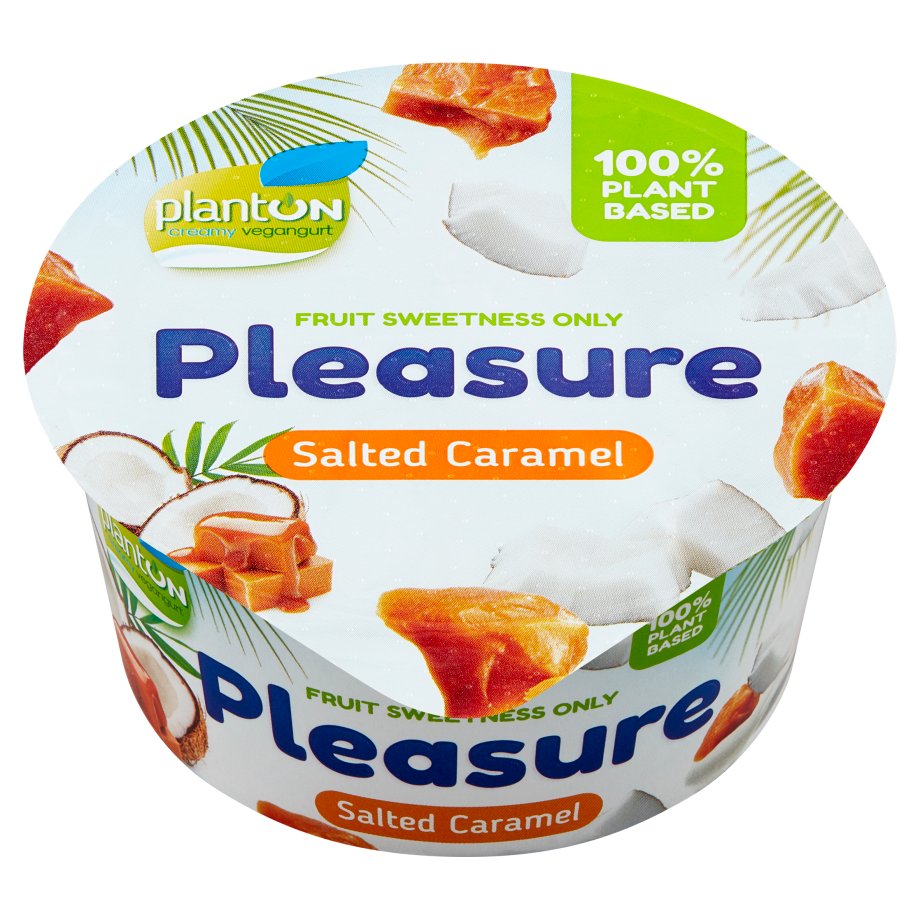 Planton - Wegański deser o smaku słonego karmelu