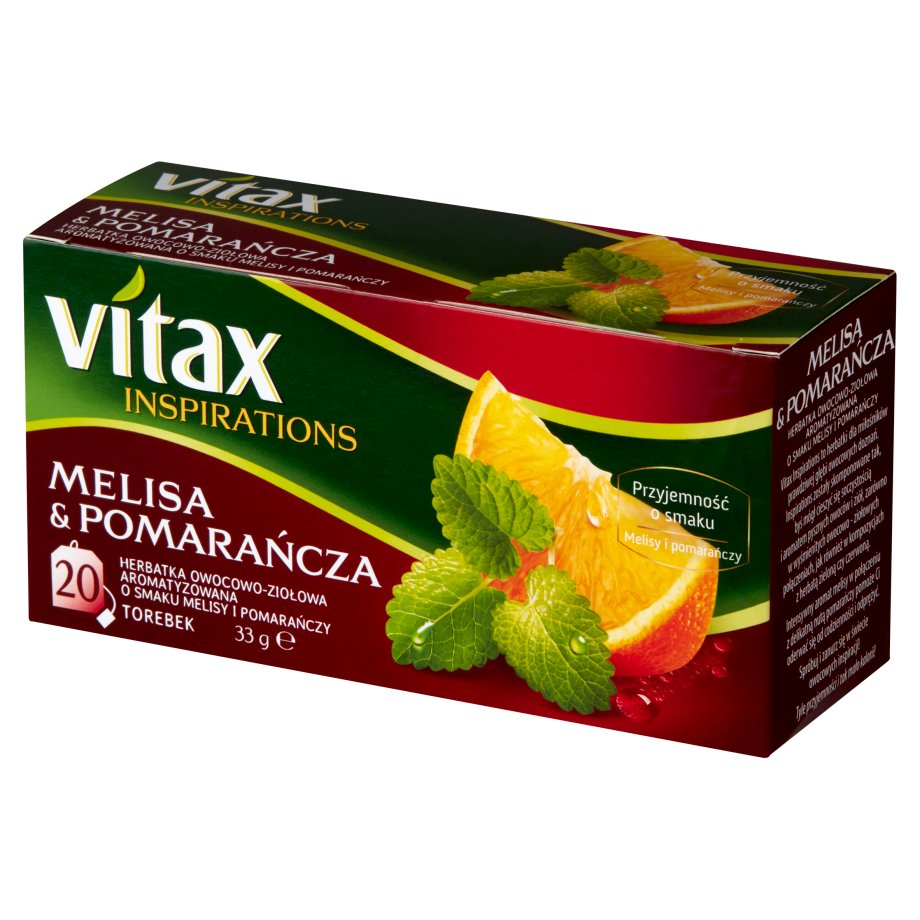 Vitax - Melisa i Pomarańcza herbata ziołowa