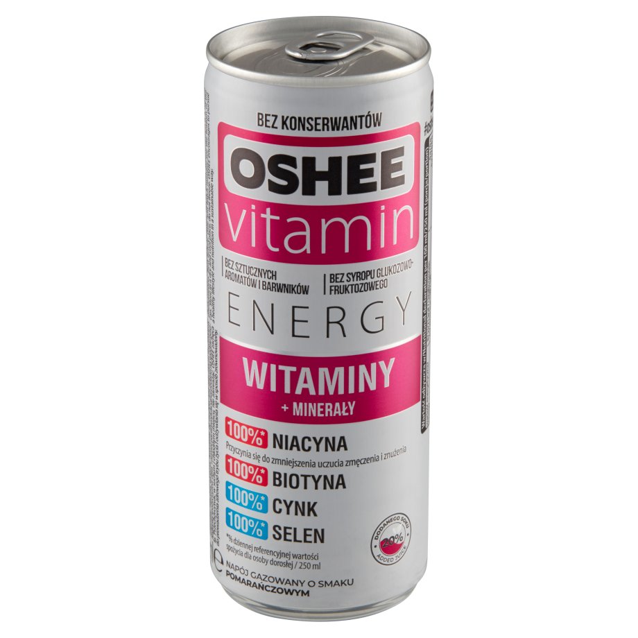 Oshee - Energy witaminy smaku pomarańczowym