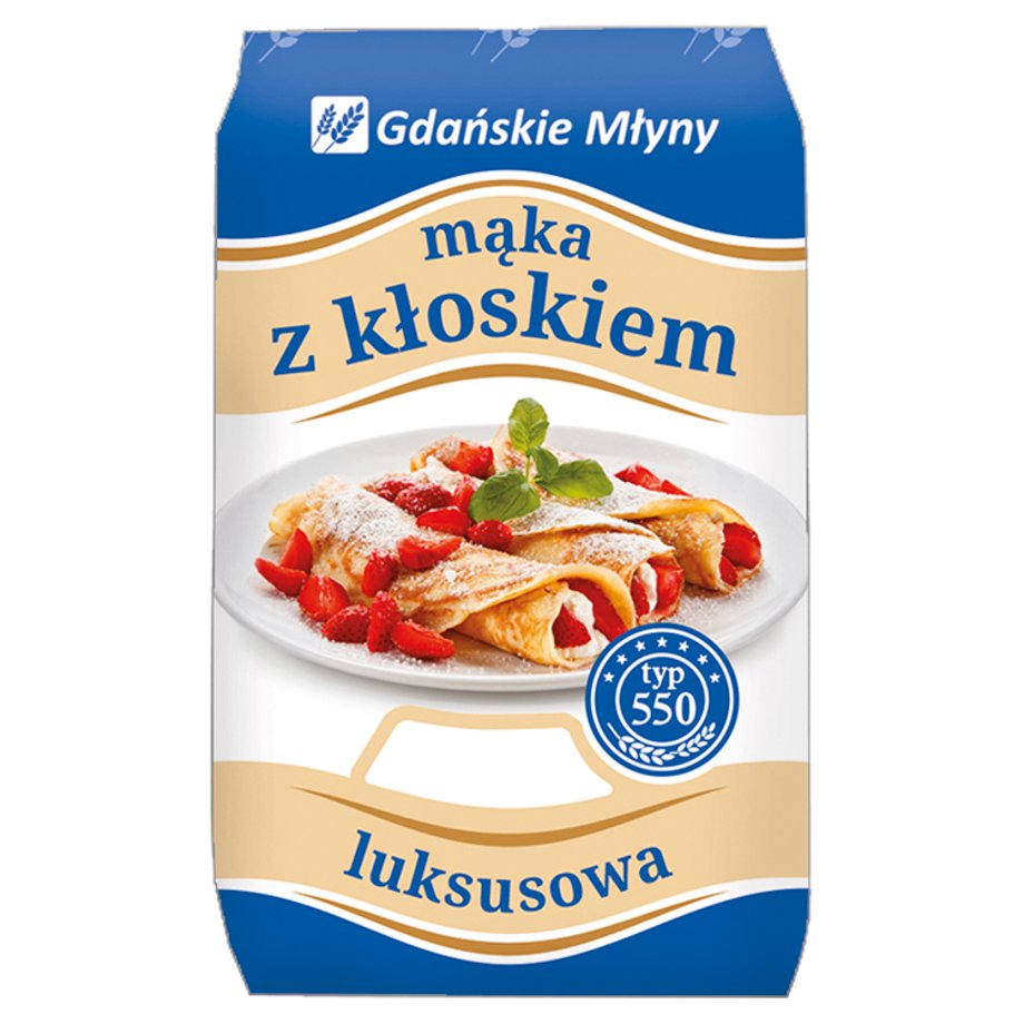 Gdańskie Młyny - Mąka pszenna typ 550 luksusowa