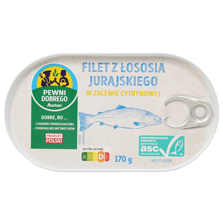 Pewni Dobrego - Filet z łososia jurajskiego w zalewie cytrynowej