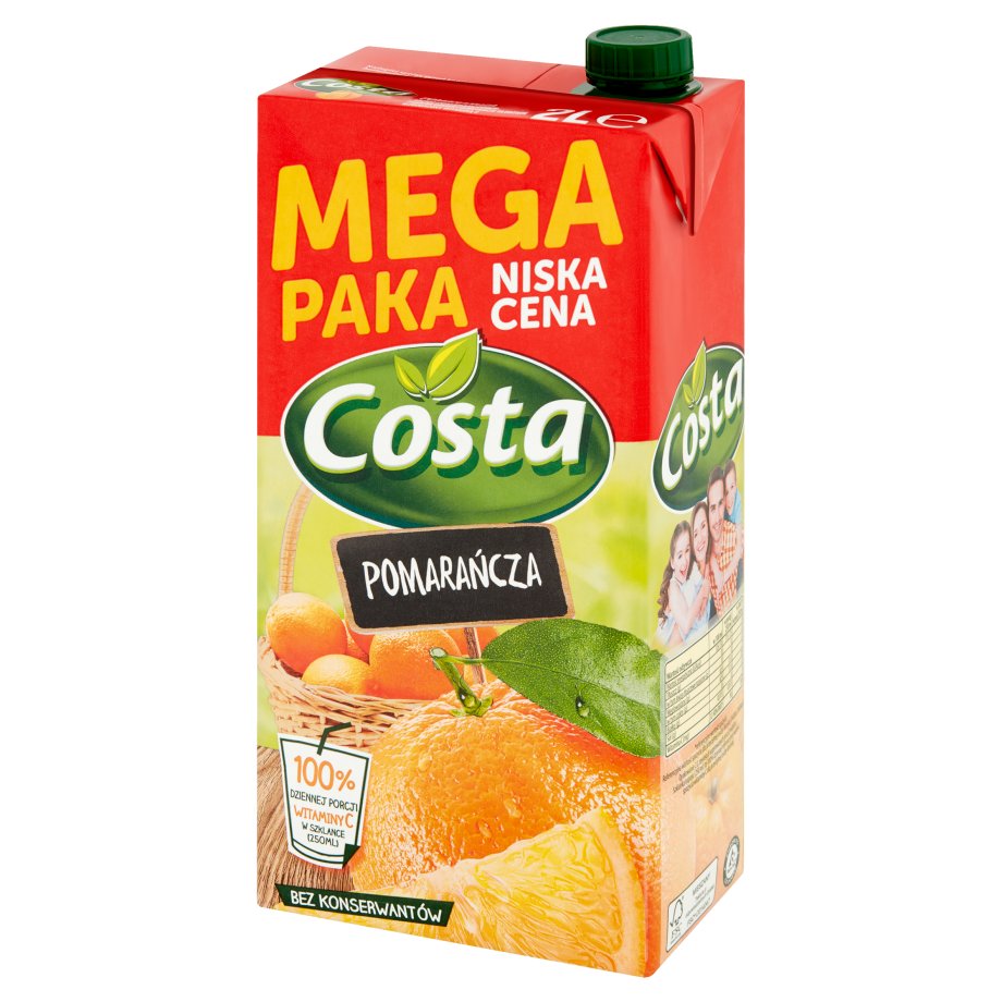 Costa - Napój niegazowany pomarańczowy