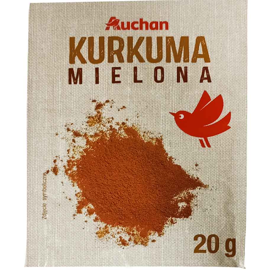 Auchan - Kurkuma mielona