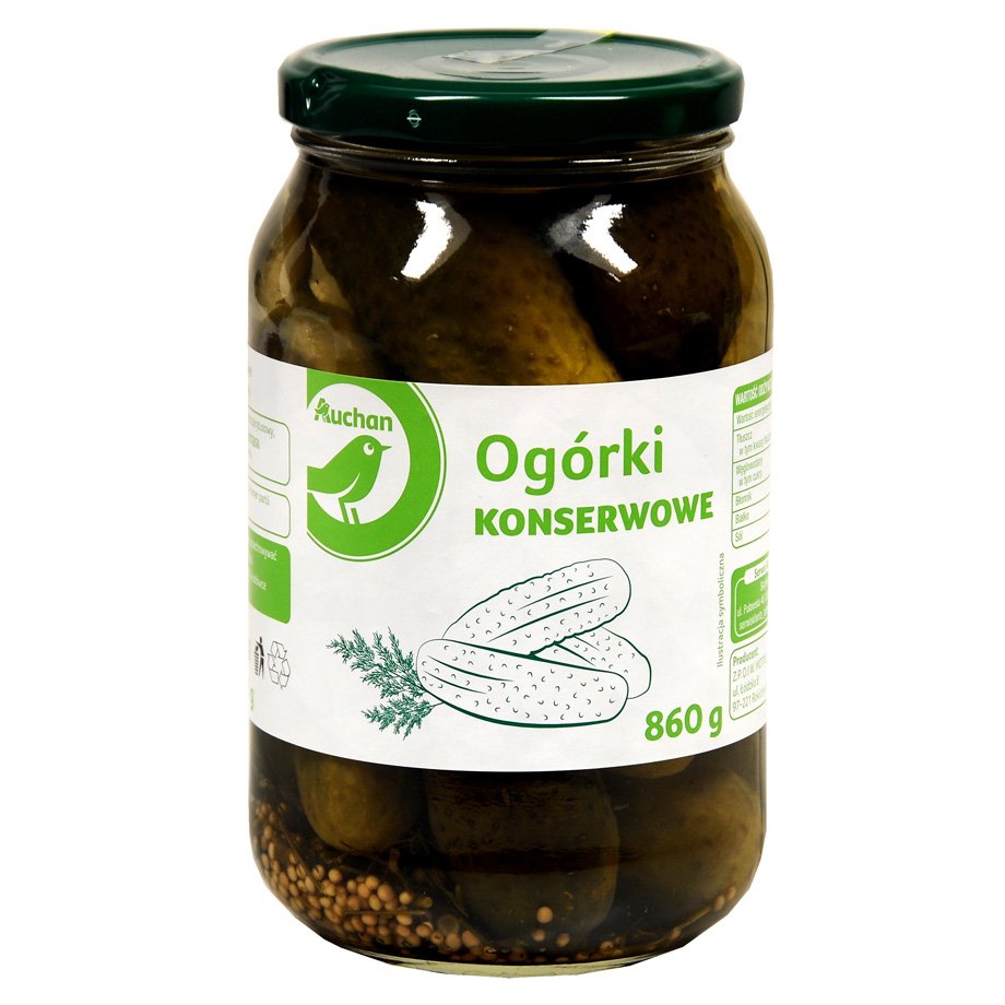 Auchan - Ogórki konserwowe
