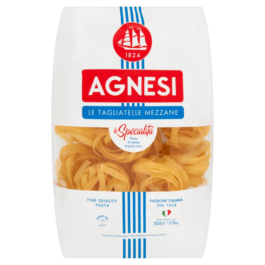 Agnesi - Makaron z mąki z pszenicy durum gniazda wstążki
