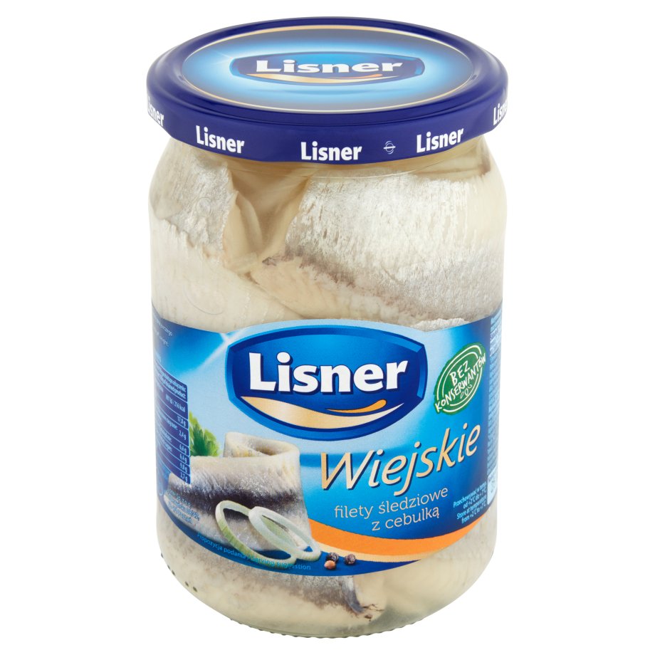 Lisner - Filety śledziowe w zalewie z cebulą marynowaną