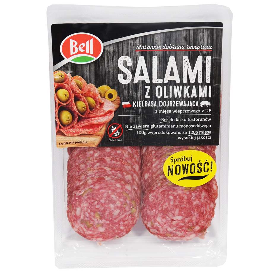 Bell - Kiełbasa salami z oliwkami