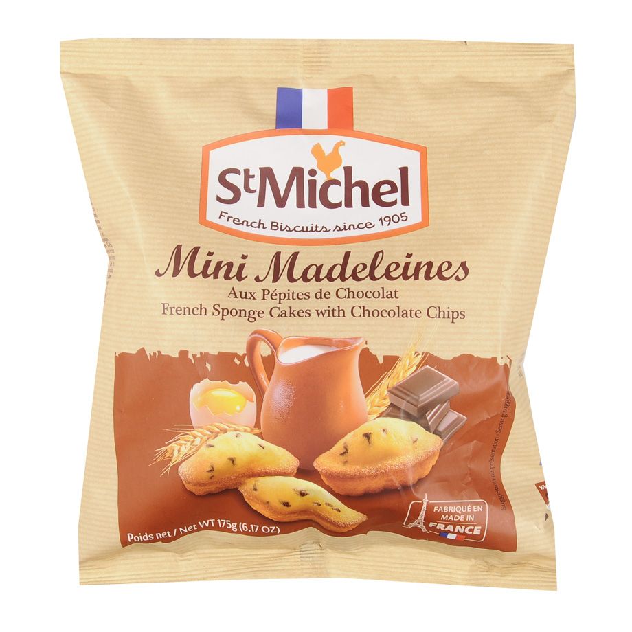 StMichel - Mini Madeleines z czekoladą ciasteczka francuskie