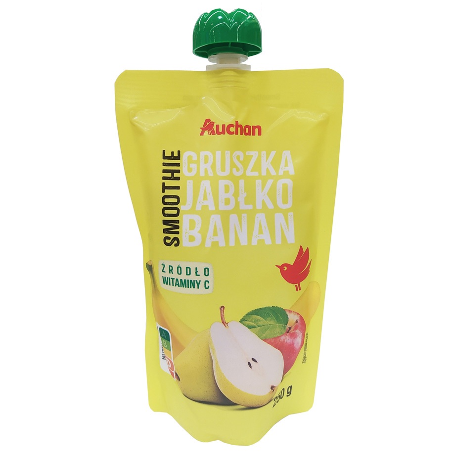 Auchan - Smoothie gruszka. jabłko. banan