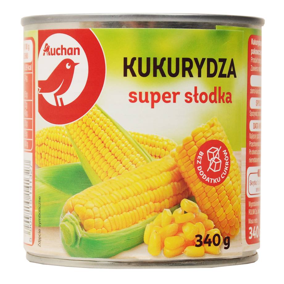 Auchan - Kukurydza super słodka