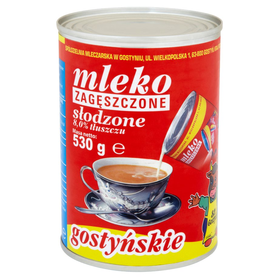 SM Gostyń - Mleko zagęszczone słodzone 8%