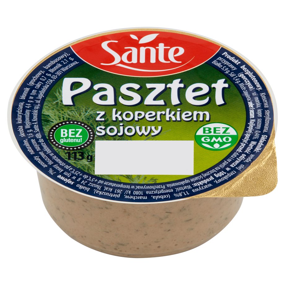 Sante - Pasztet sojowy z koperkiem