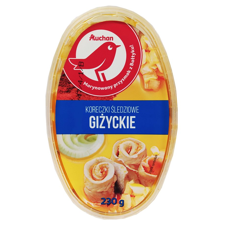 Auchan - Koreczki śledziowe giżyckie