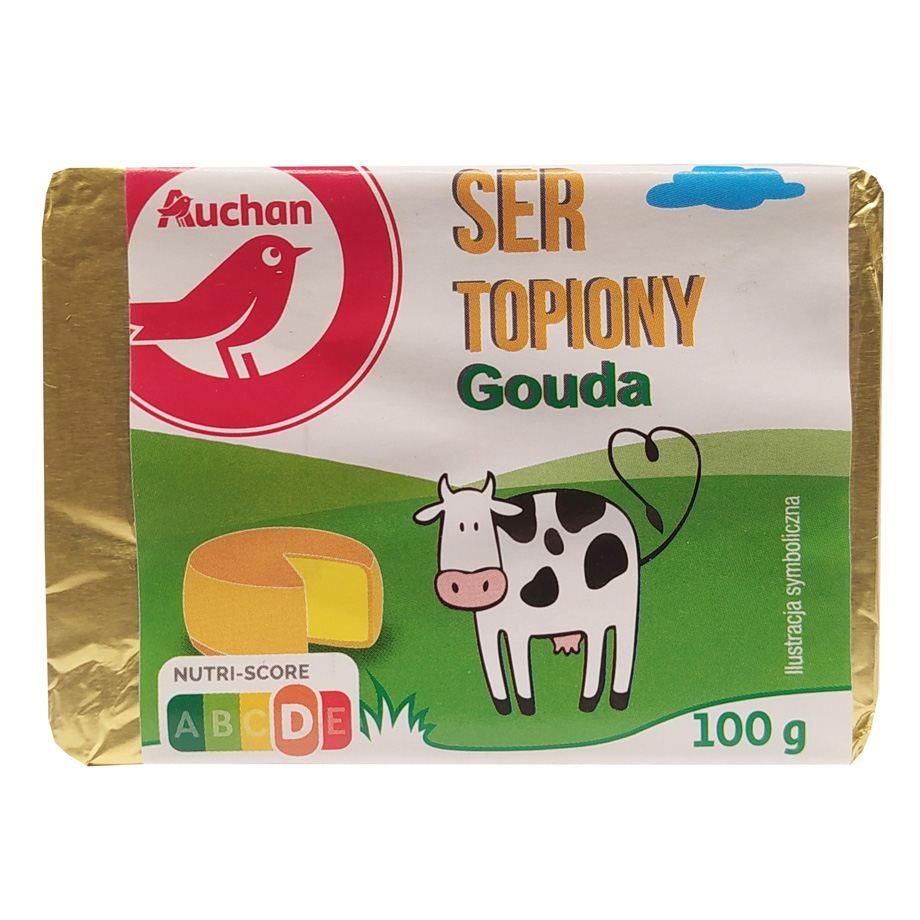 Auchan - Ser topiony gouda
