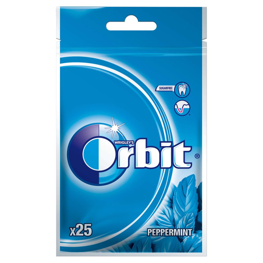 Orbit - Bezcukrowa guma do żucia o smaku miętowym