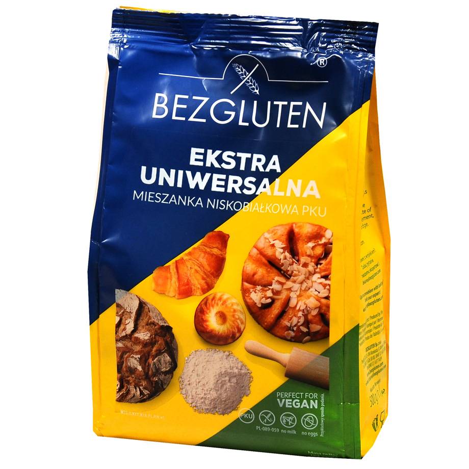 Bezgluten - Ekstra uniwersalna mieszanka niskobiałkowa PKU