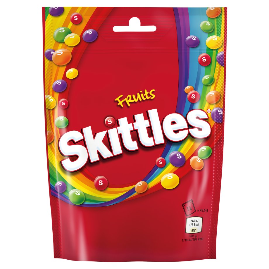 Skittles - Cukierki do żucia w kruchych owocowych skorupkach