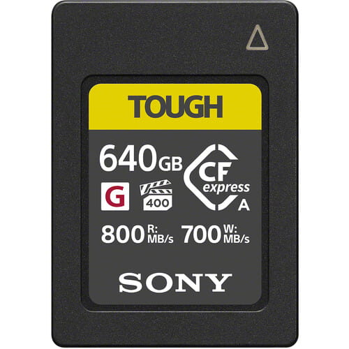 Karta pamięci Sony CFexpress typu A 640 GB CEA-G640T