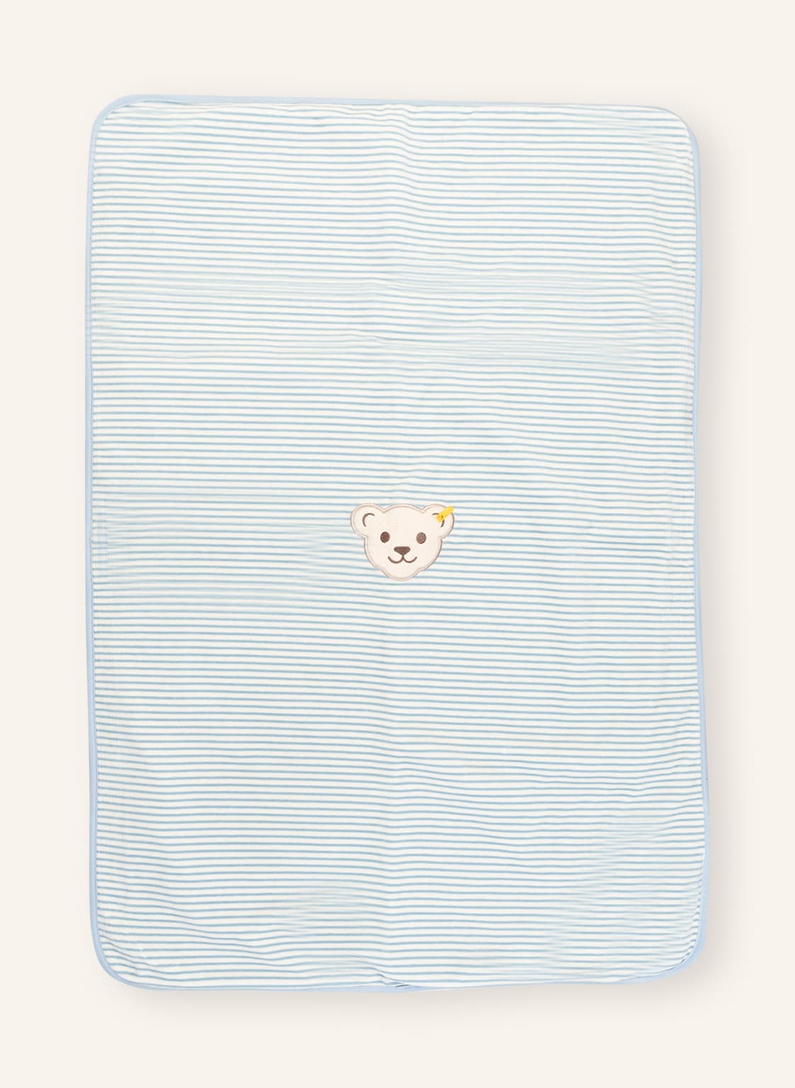 Steiff Pled Dwustronny blau