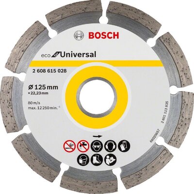 Bosch BOSCH_elektonarzedzia BOSCH_elektonarzedzia Tarcza diamentowa ECO for Universal 125mm 10 szt 2608615041)