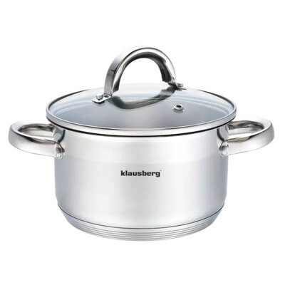 Klausberg Garnek stalowy 2.6L 18cm KB-7123