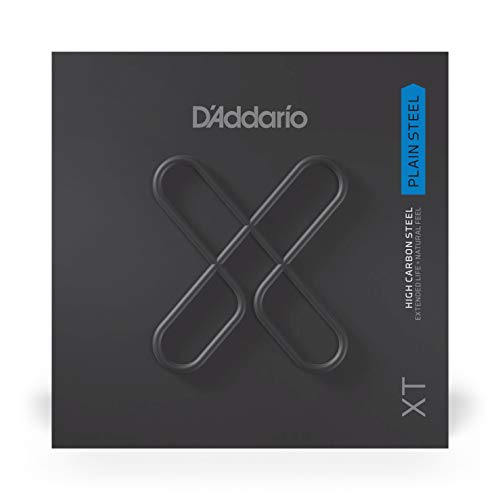 D'Addario Single XT gładka stal 022