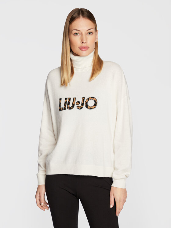 Liu Jo Golf WF2450 MS14G Écru Regular Fit