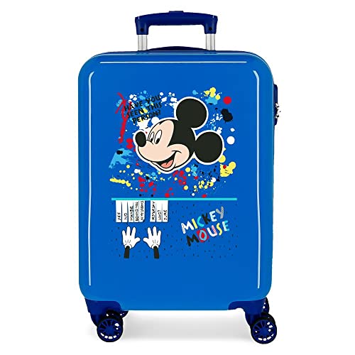 Disney Kolor walizki kabinowej, rozmiar uniwersalny, niebieski, walizka kabinowa