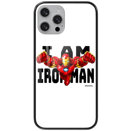 ERT GROUP etui na telefon Apple Iphone 6/6S, case oryginalny i oficjalnie licencjonowany przez Marvel, wzór Iron Man 028, wykonany z hartowanego szkła, optymalnie dopasowany, etui ochronne