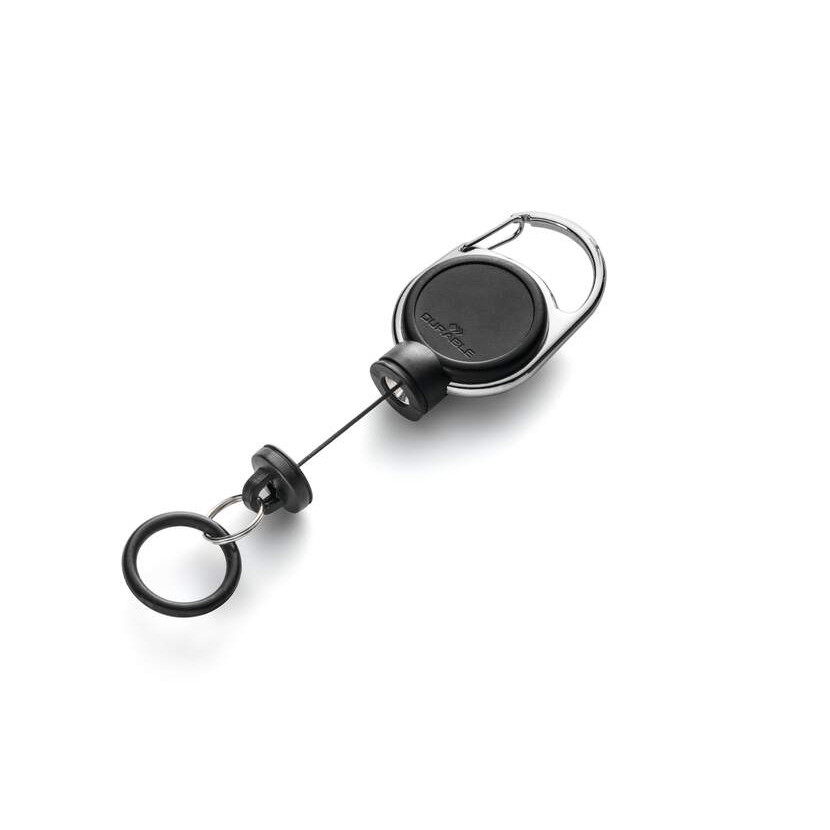 Mechanizm ściągający z uchwytem na płyn do dezynfekcji DURABLE czarny 836901 1szt.
