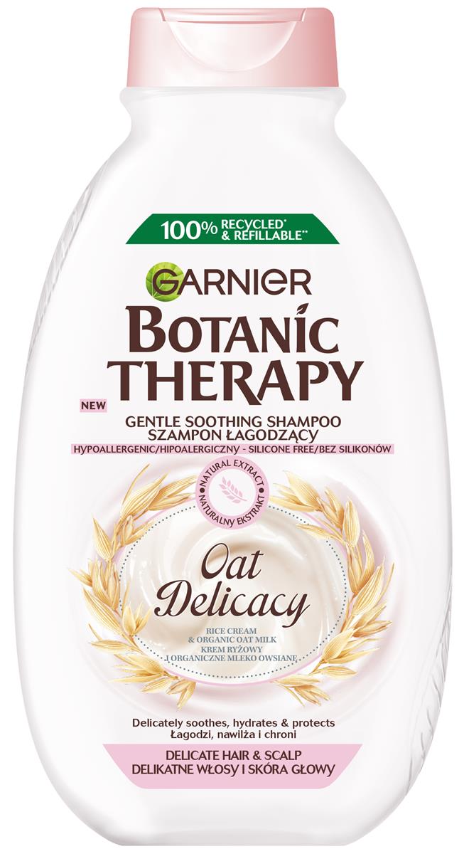 Garnier Botanic Therapy Oat Delicacy szampon do włosów 400 ml dla kobiet