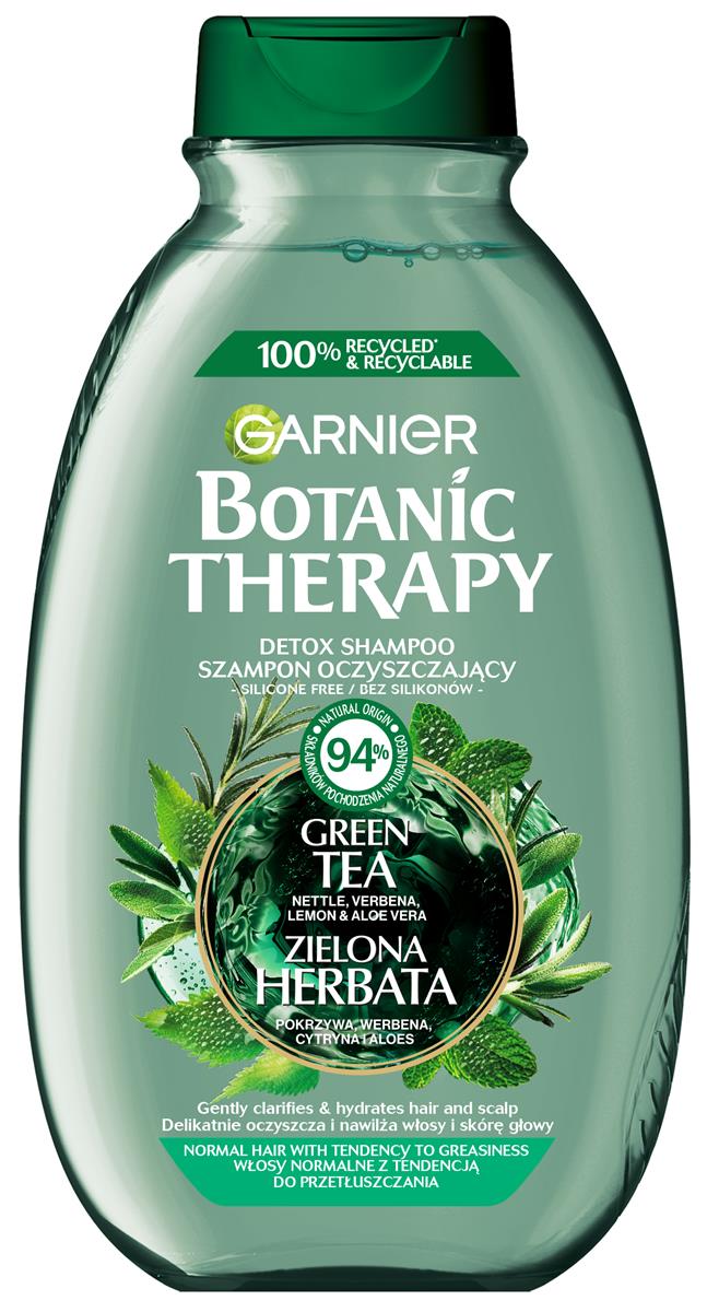 Loreal Paris Garnier Botanic Therapy Szampon do włosów normalnych Zielona herbata eukaliptus & cytrus 400 ml 72100