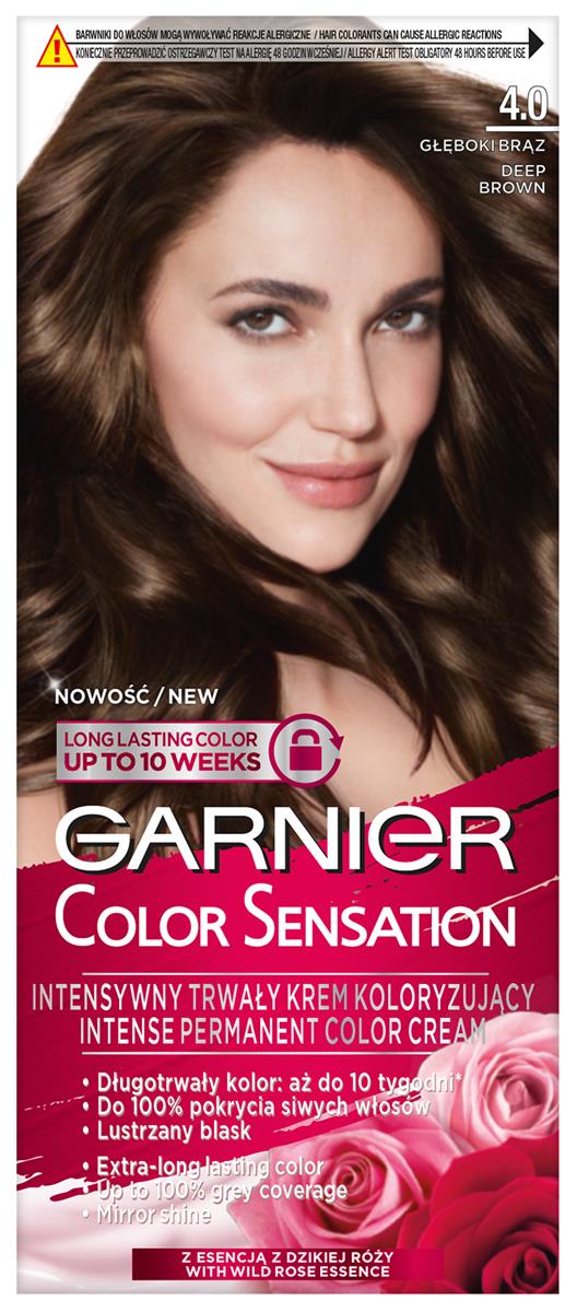 Garnier Color Sensation 4.0 Głęboki Brąz