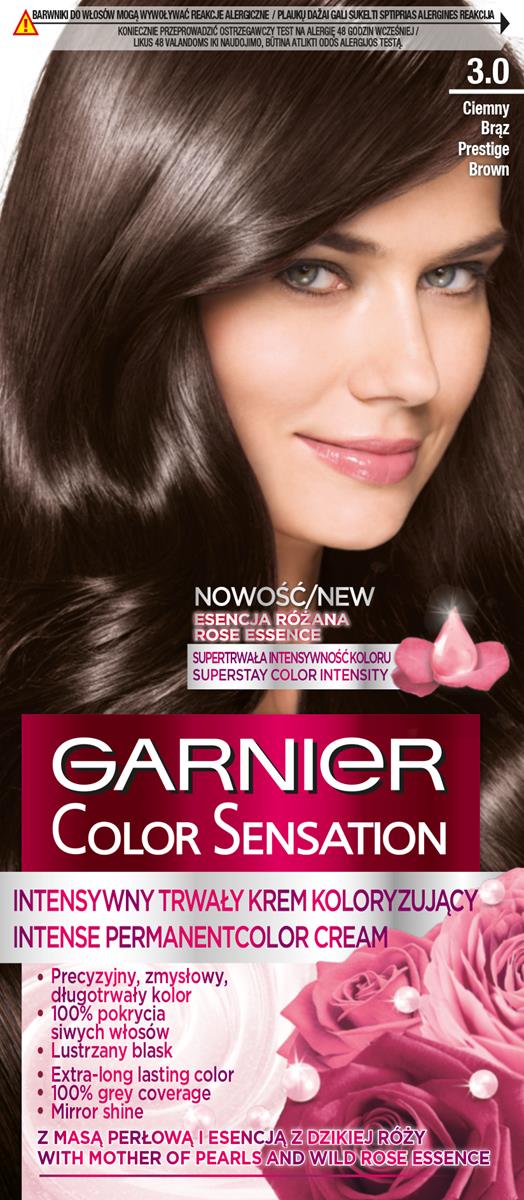 Garnier Color Sensation 3.0 Prestiżowy Ciemny Brąz