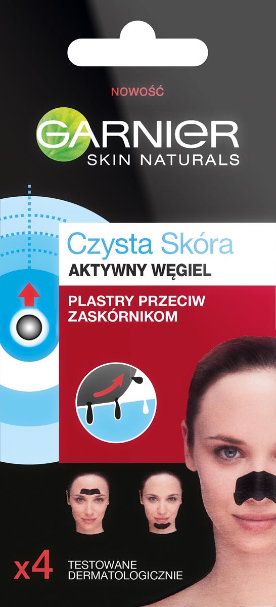Garnier plastry przeciw zaskórnikom 4szt