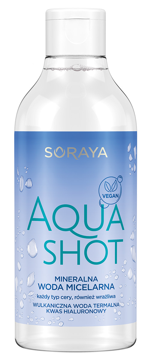 Soraya AQUASHOT MINERALNA WODA MICELARNA 400ML