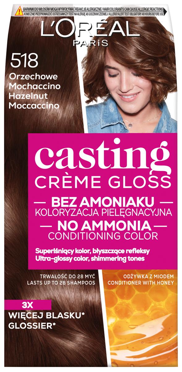 Loreal Casting Creme Gloss 518 Orzechowe Mochaccino
