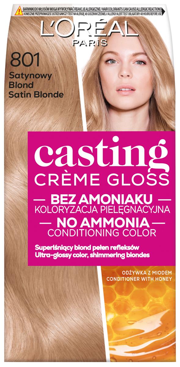 Loreal Casting Creme Gloss 801 Satynowy Blond